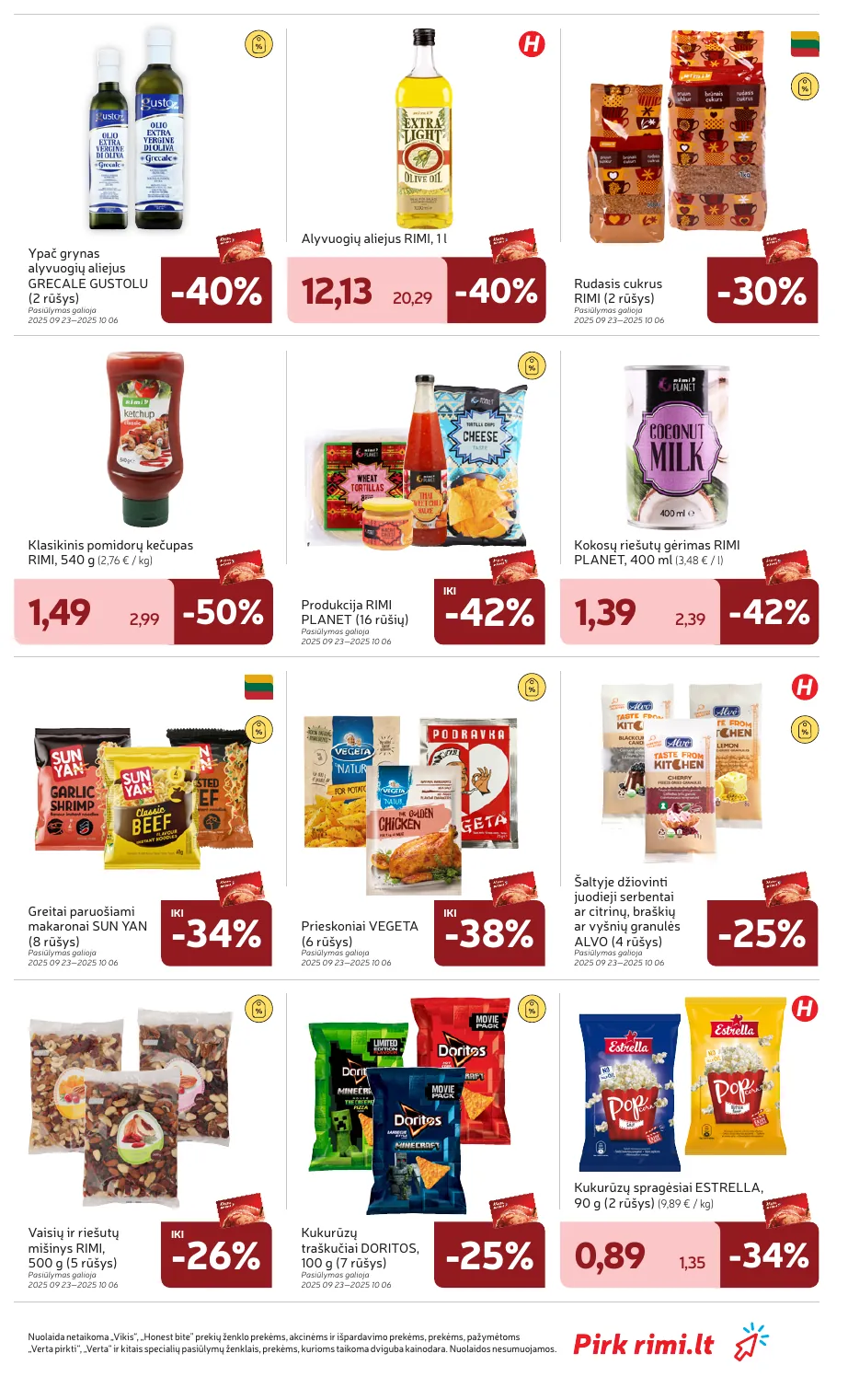 Rimi Savaitinis akcijų leidinys Nr. 40 (2025) – p.21