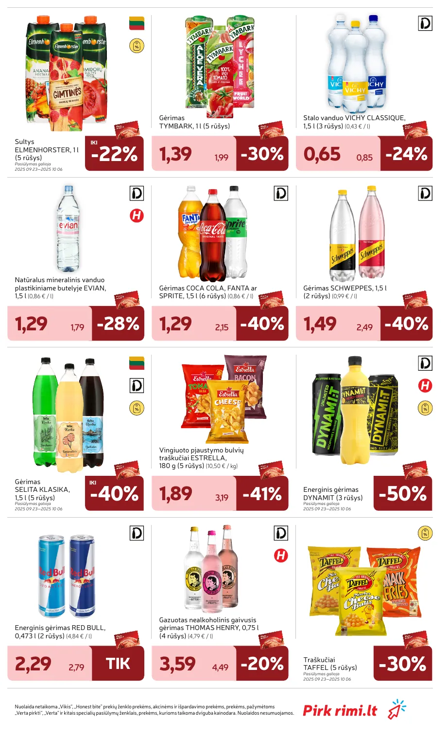 Rimi Savaitinis akcijų leidinys Nr. 40 (2025) – p.23