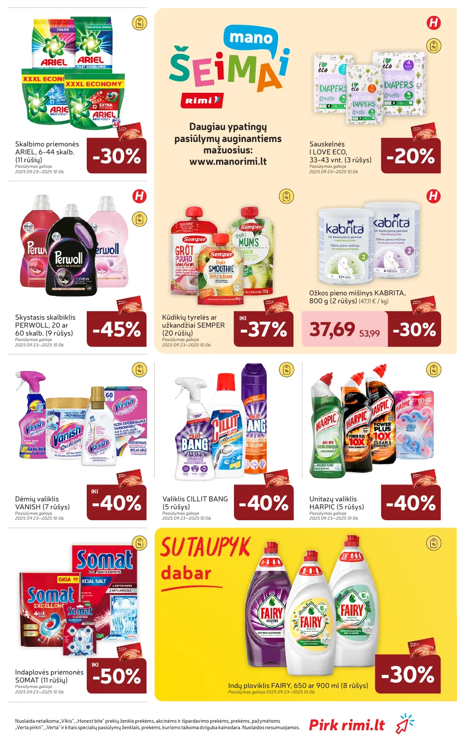 Rimi Savaitinis akcijų leidinys Nr. 40 (2025) – p.27