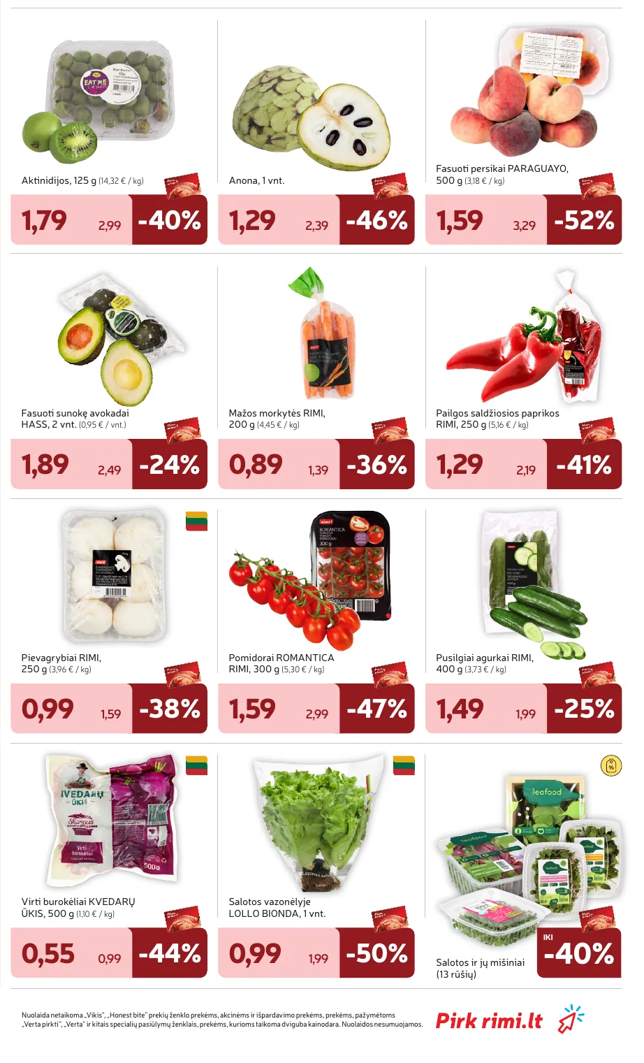 Rimi Savaitinis akcijų leidinys Nr. 40 (2025) – p.7