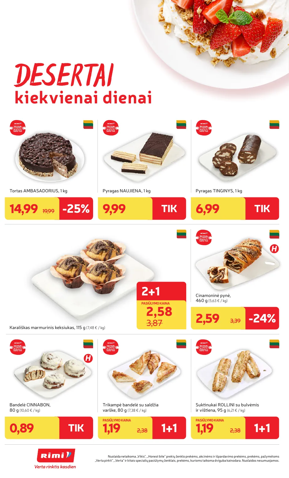 Rimi Savaitinis akcijų leidinys Nr. 40 (2025) – p.8