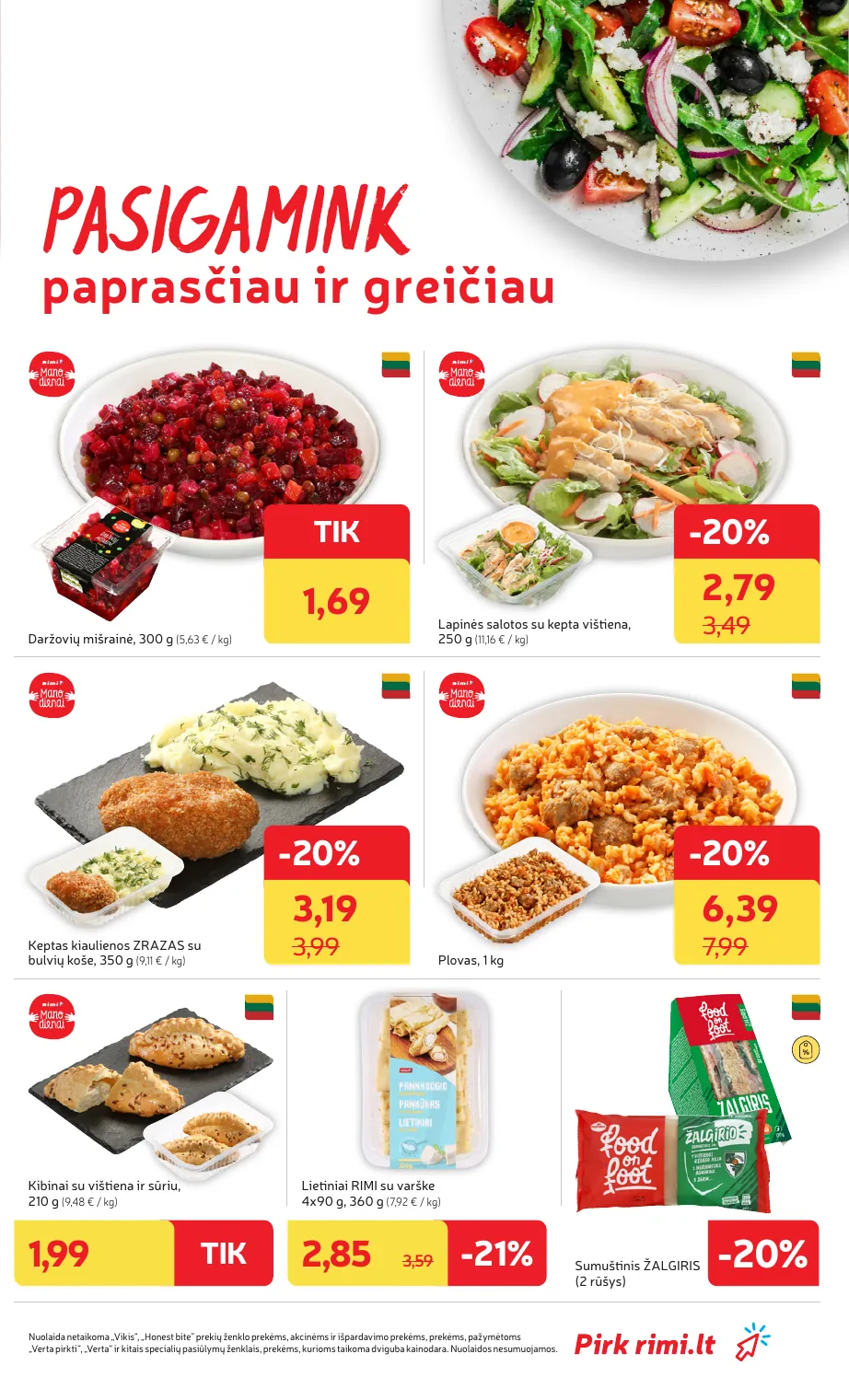 Rimi Savaitinis akcijų leidinys Nr. 40 (2025) – p.9
