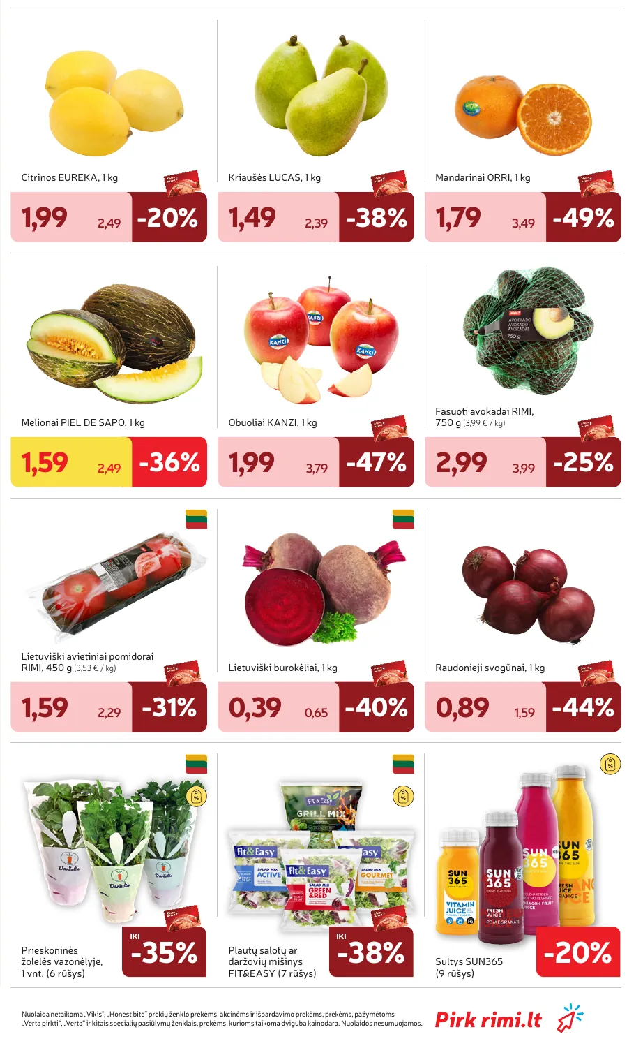 Rimi Savaitinis akcijų leidinys Nr. 41 (2025) – p.11