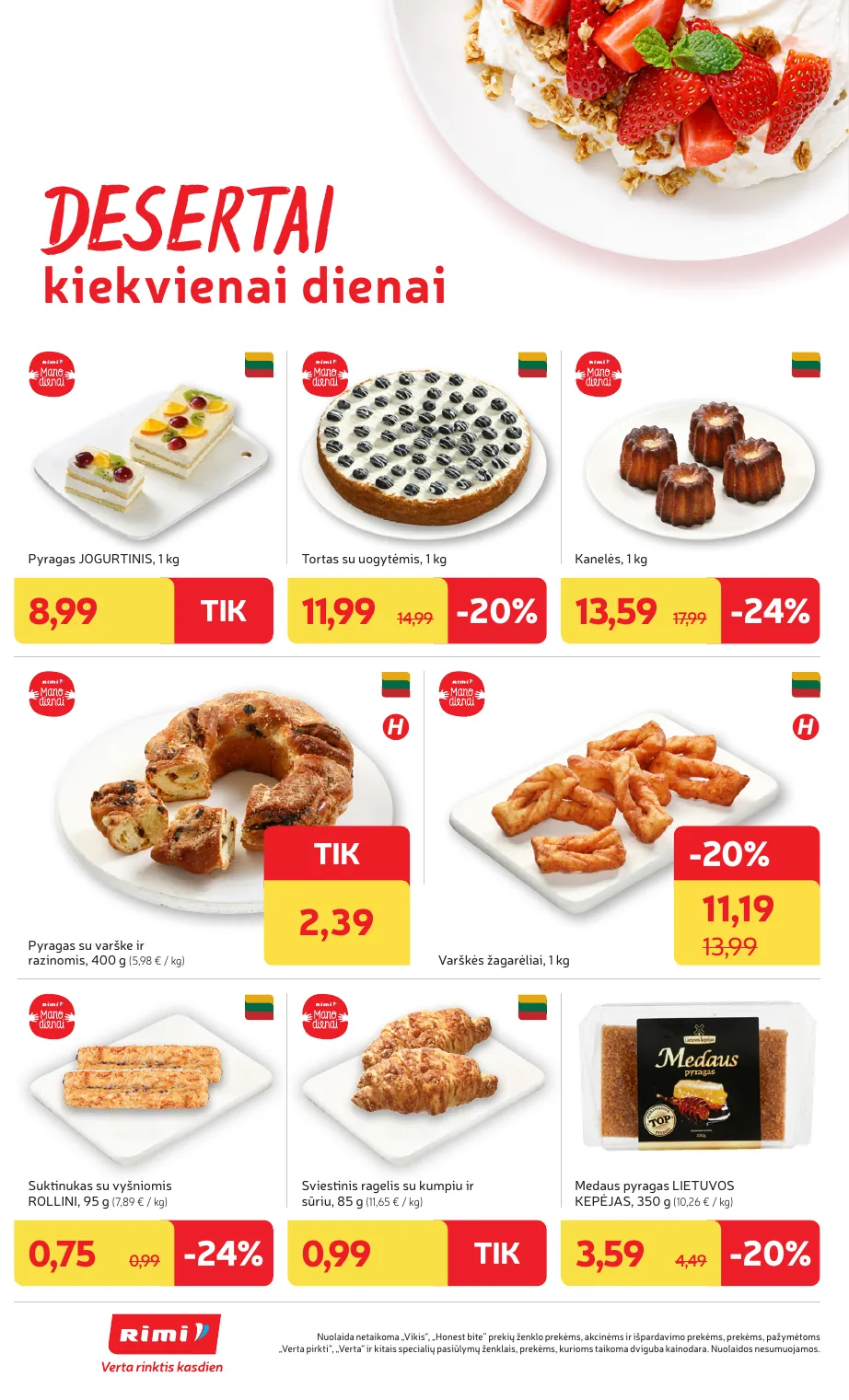 Rimi Savaitinis akcijų leidinys Nr. 41 (2025) – p.12