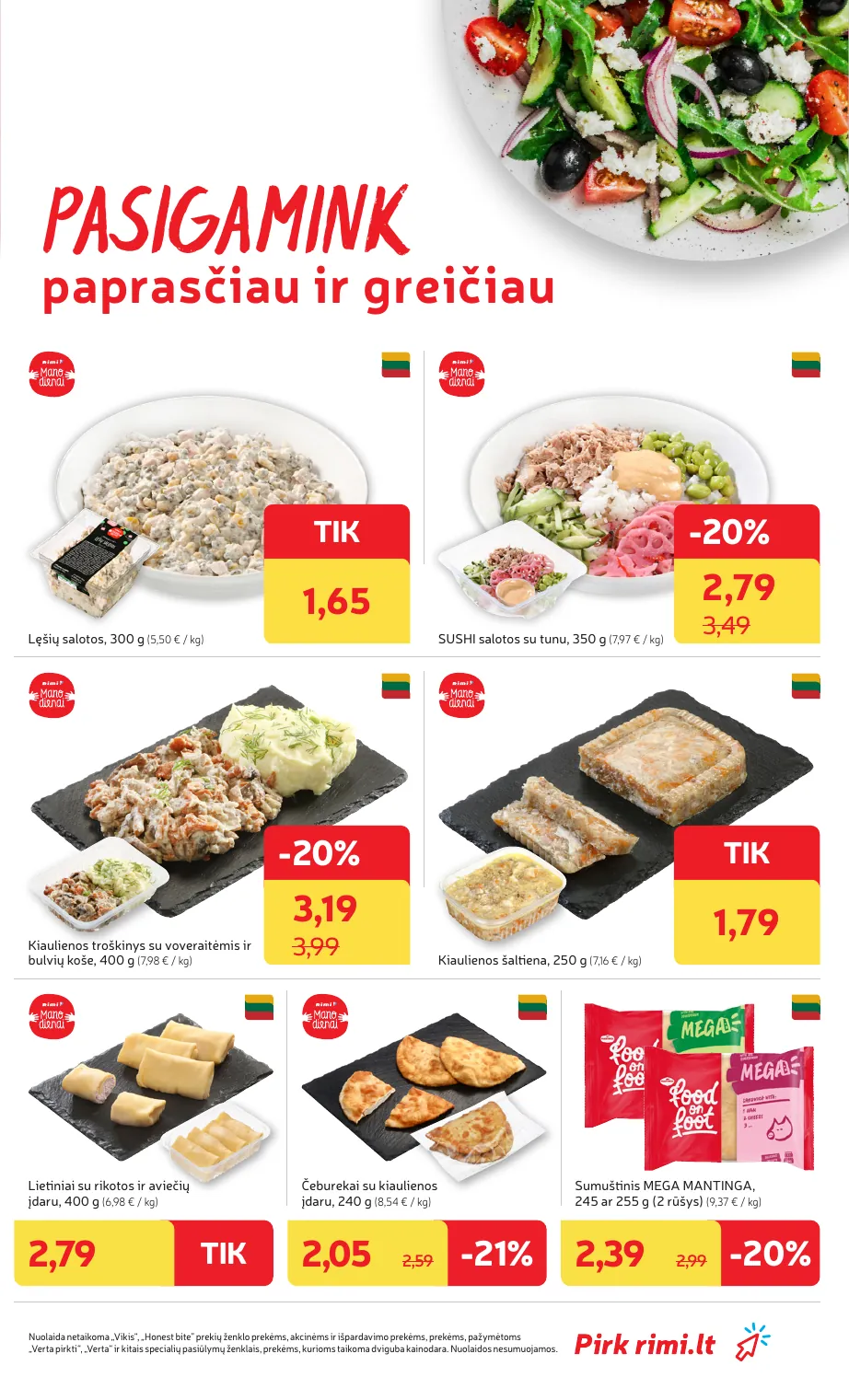 Rimi Savaitinis akcijų leidinys Nr. 41 (2025) – p.13