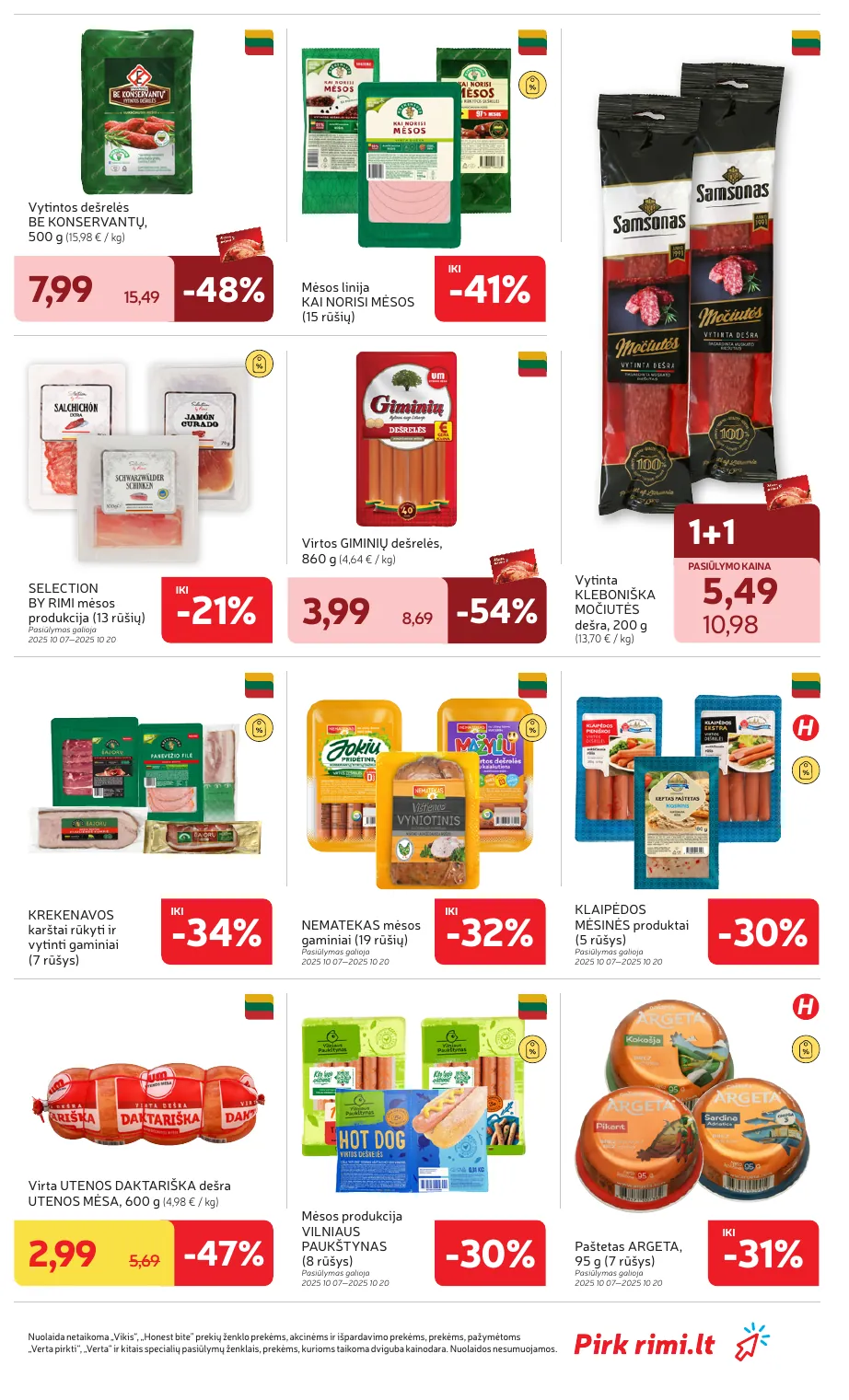 Rimi Savaitinis akcijų leidinys Nr. 41 (2025) – p.15