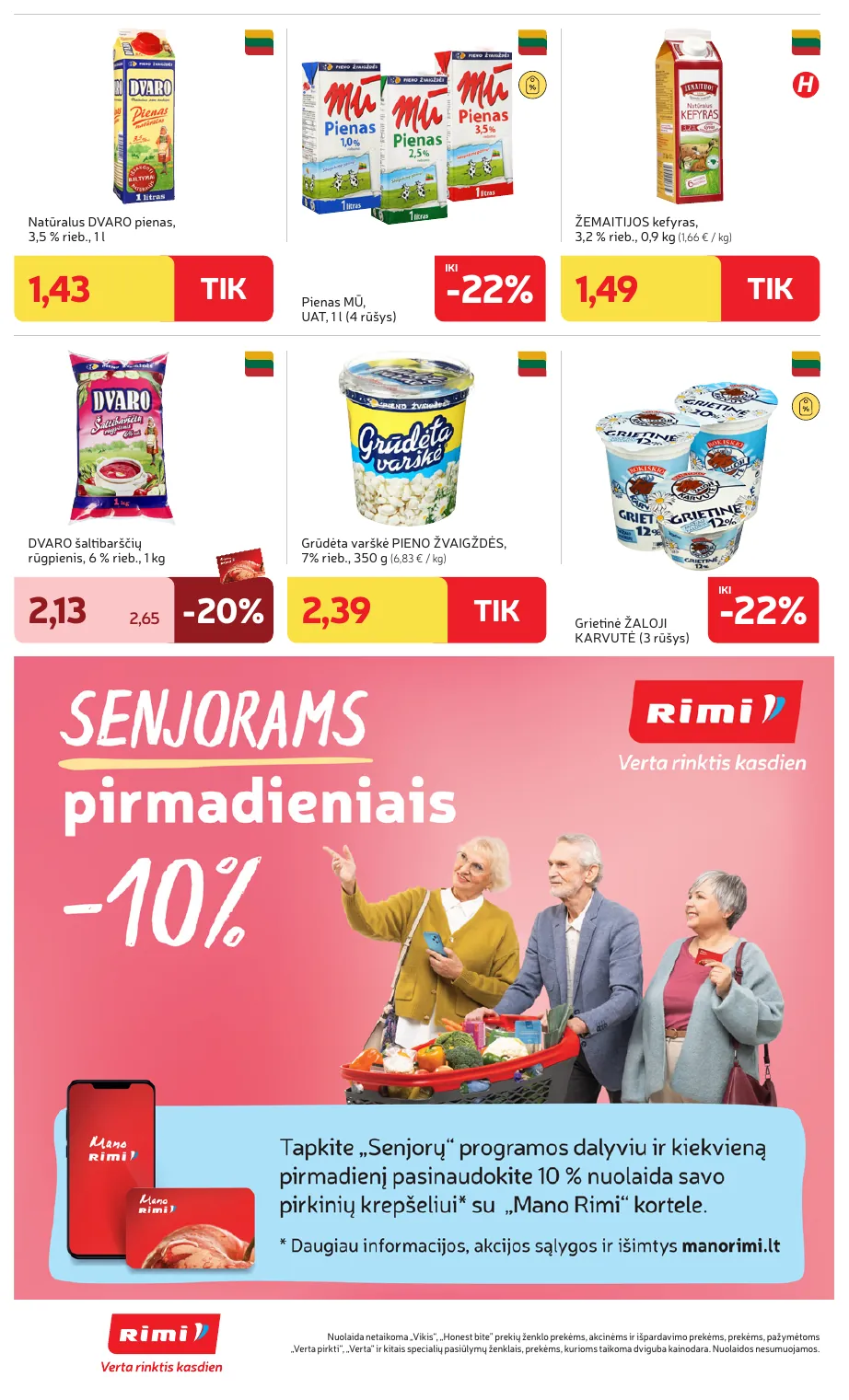 Rimi Savaitinis akcijų leidinys Nr. 41 (2025) – p.20