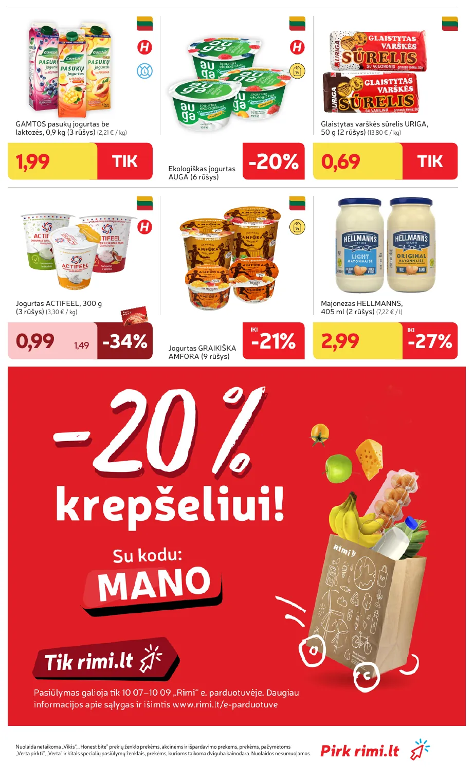 Rimi Savaitinis akcijų leidinys Nr. 41 (2025) – p.21