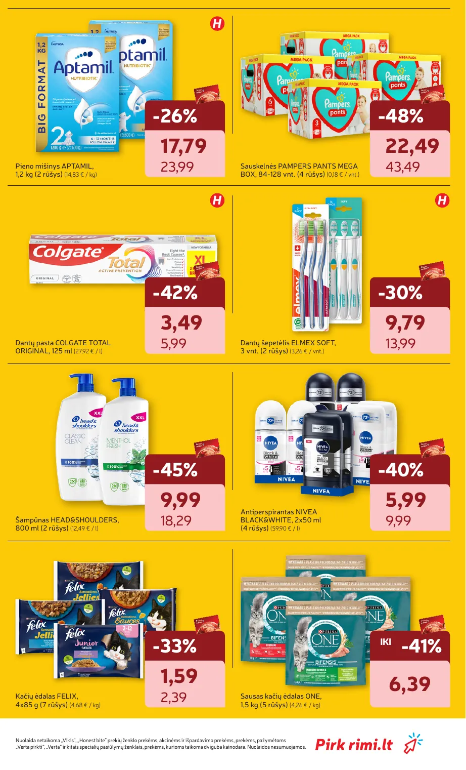 Rimi Savaitinis akcijų leidinys Nr. 41 (2025) – p.3