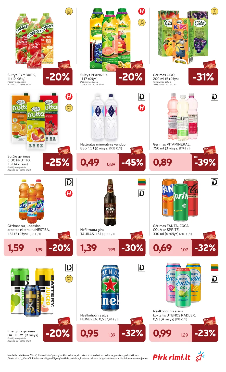 Rimi Savaitinis akcijų leidinys Nr. 41 (2025) – p.31
