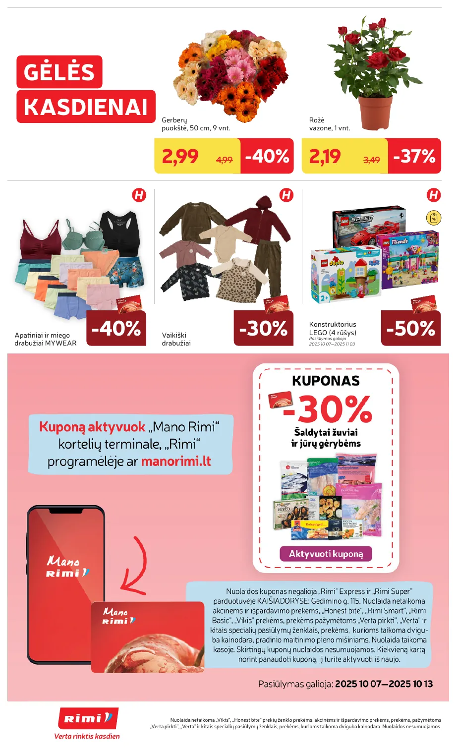 Rimi Savaitinis akcijų leidinys Nr. 41 (2025) – p.36