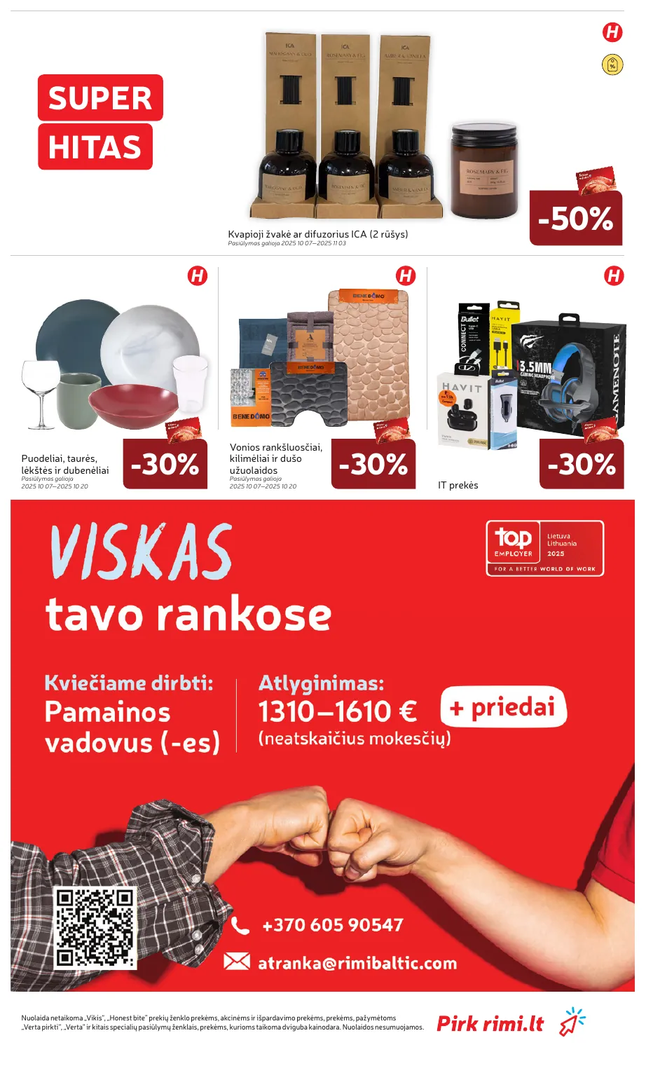 Rimi Savaitinis akcijų leidinys Nr. 41 (2025) – p.37