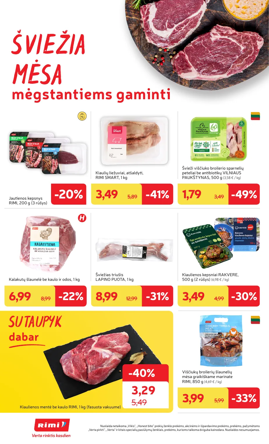 Rimi Savaitinis akcijų leidinys Nr. 41 (2025) – p.8