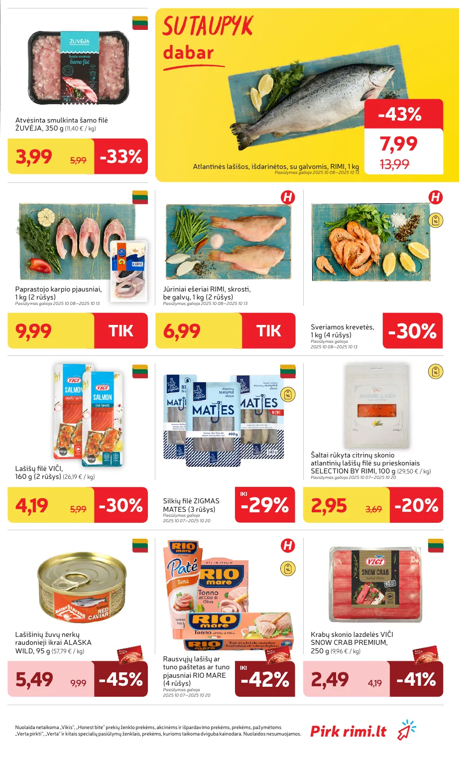 Rimi Savaitinis akcijų leidinys Nr. 41 (2025) – p.9