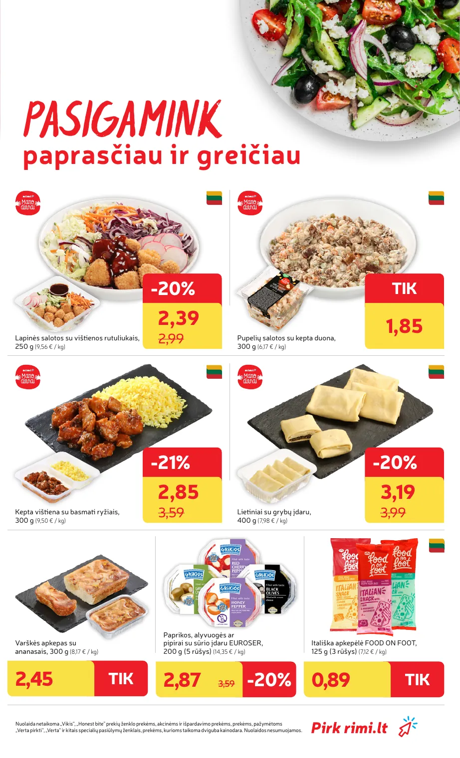 Rimi Savaitinis akcijų leidinys Nr. 42 (2025) – p.13