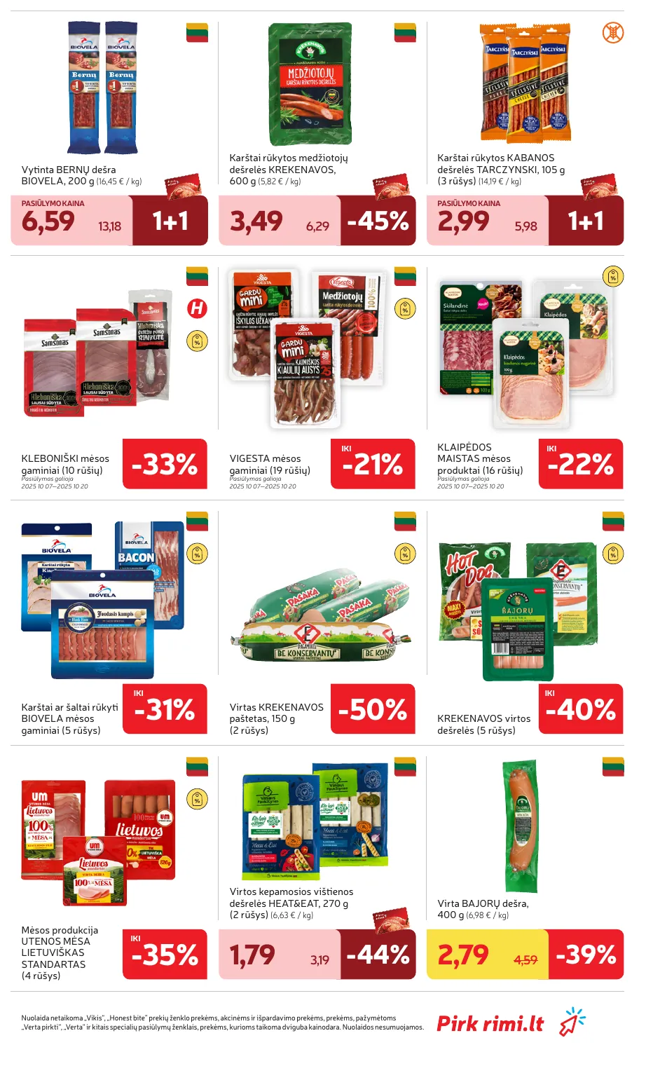 Rimi Savaitinis akcijų leidinys Nr. 42 (2025) – p.15