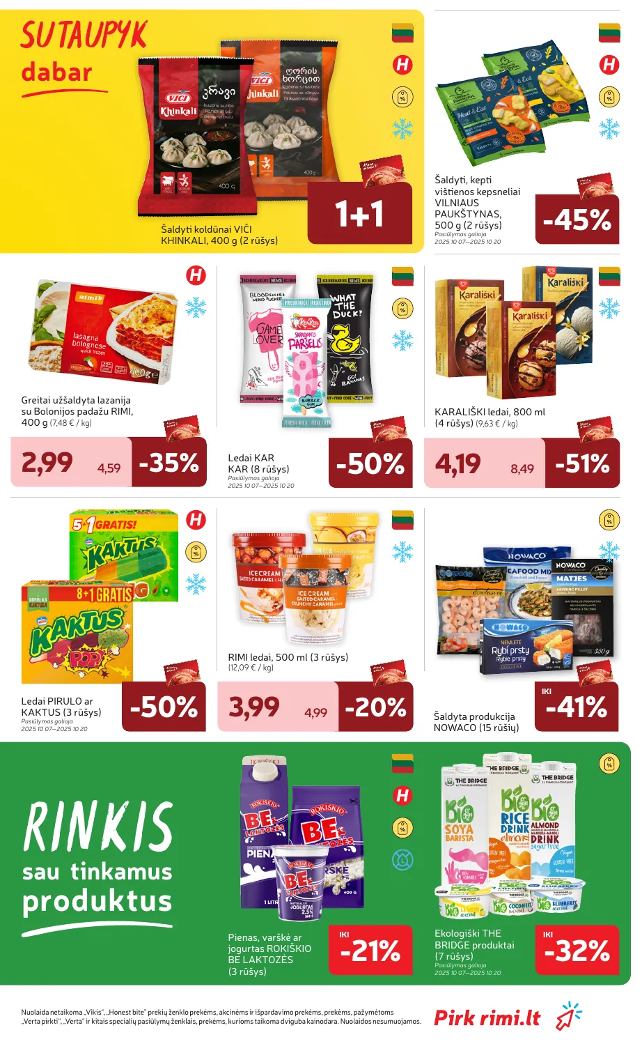 Rimi Savaitinis akcijų leidinys Nr. 42 (2025) – p.17