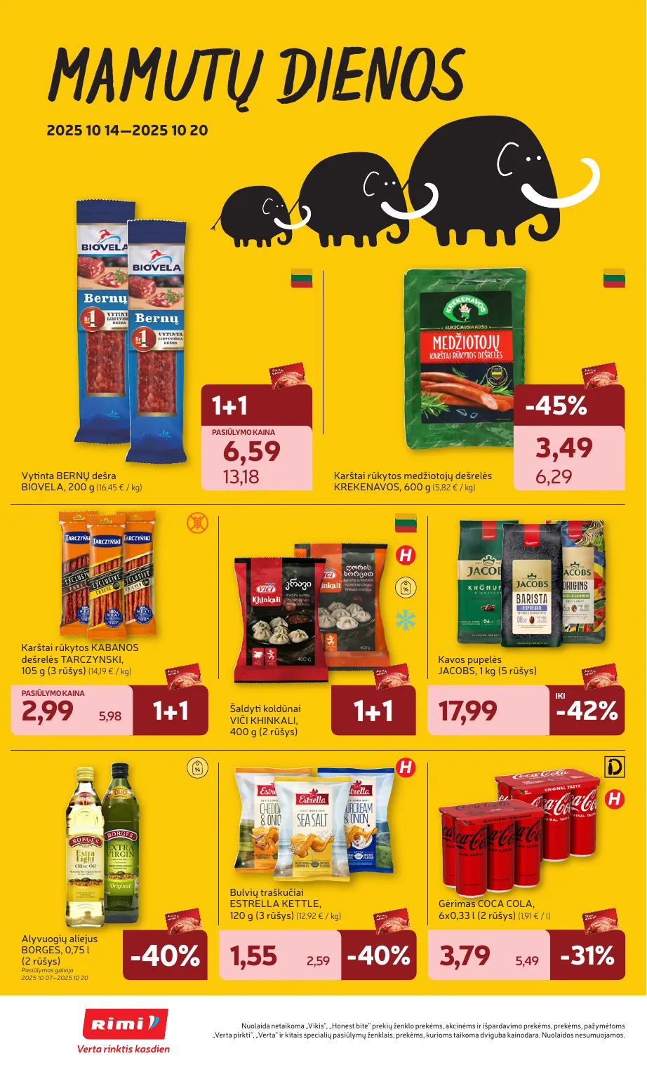 Rimi Savaitinis akcijų leidinys Nr. 42 (2025) – p.2