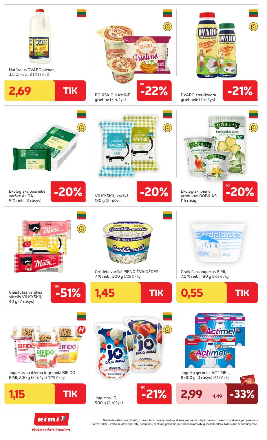 Rimi Savaitinis akcijų leidinys Nr. 42 (2025) – p.20