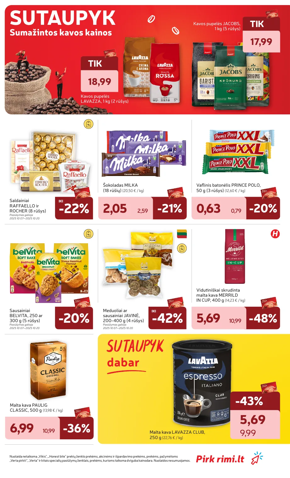 Rimi Savaitinis akcijų leidinys Nr. 42 (2025) – p.21