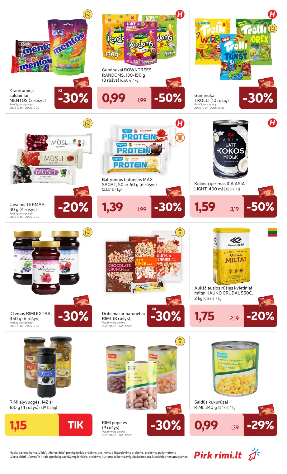 Rimi Savaitinis akcijų leidinys Nr. 42 (2025) – p.27