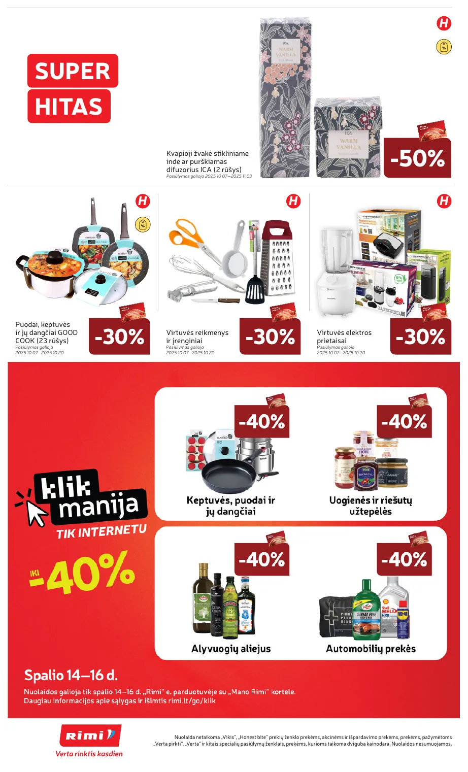 Rimi Savaitinis akcijų leidinys Nr. 42 (2025) – p.36