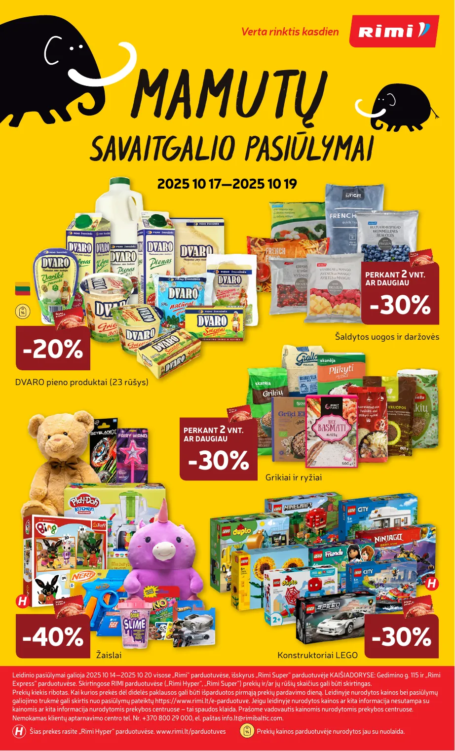 Rimi Savaitinis akcijų leidinys Nr. 42 (2025) – p.38