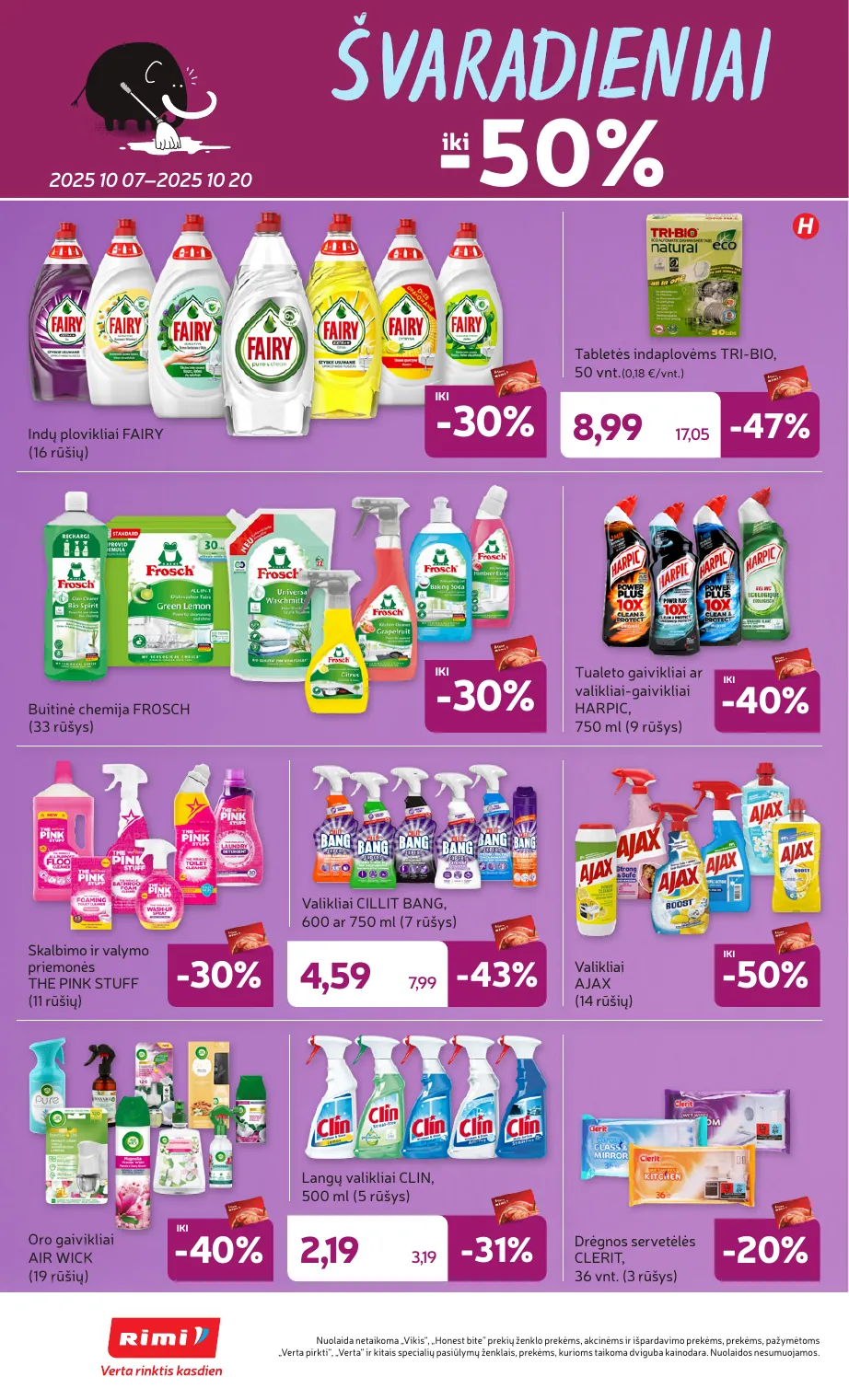Rimi Savaitinis akcijų leidinys Nr. 42 (2025) – p.6