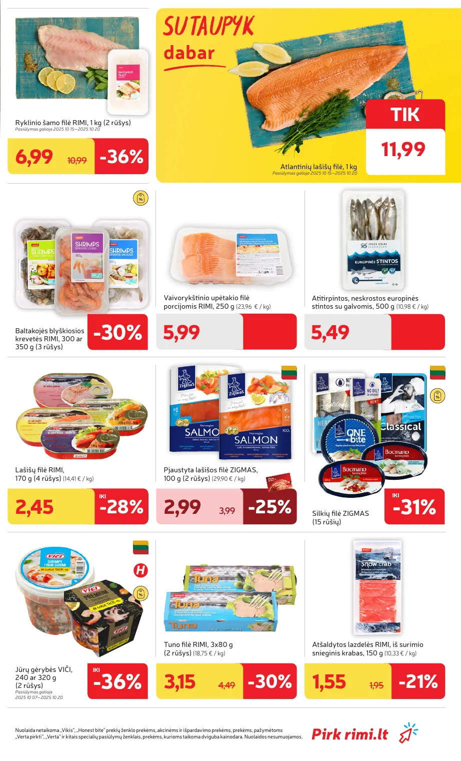 Rimi Savaitinis akcijų leidinys Nr. 42 (2025) – p.9