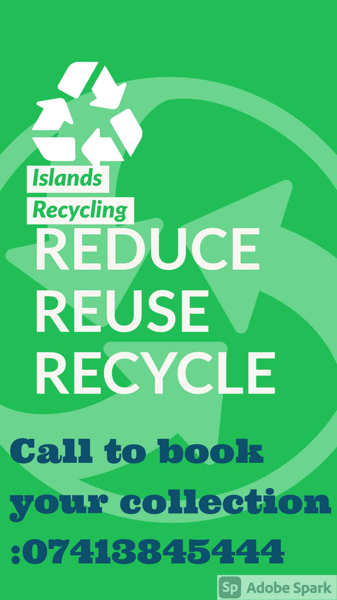 Islands Recycling Company Logo