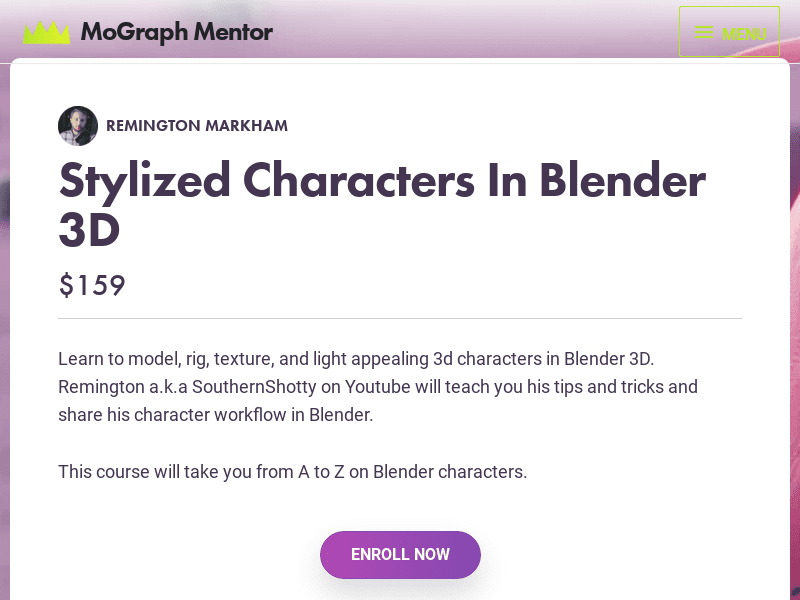 Stylized Characters In Blender 3D