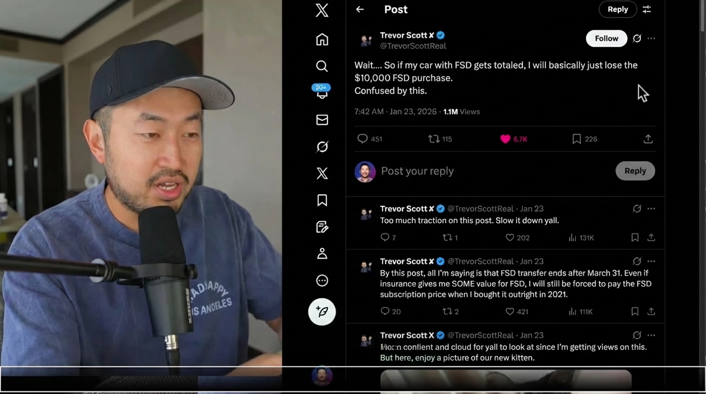 Explanation of the 'Window Sticker' scenario where FSD is listed on the original factory invoice.