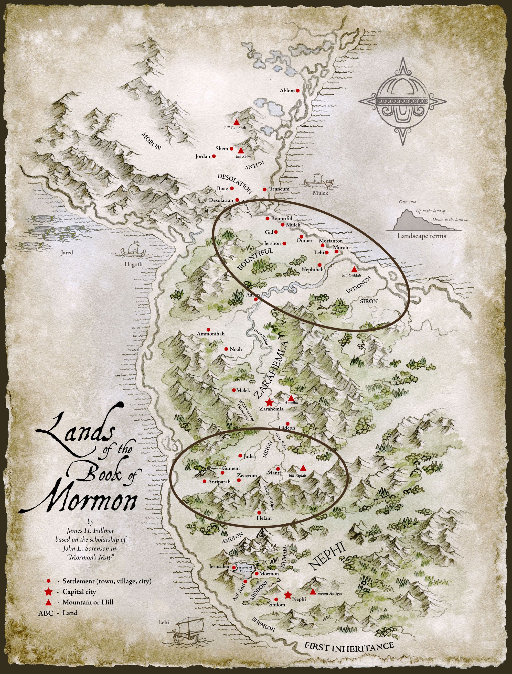 Lands of the Book of Mormon by James Fullmer