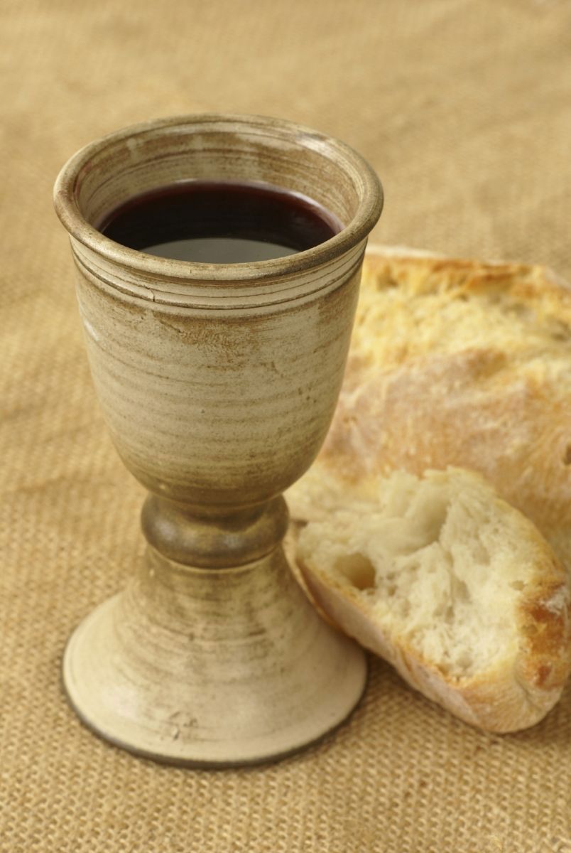 The Deep Red Wine from grapes is a powerful symbolism