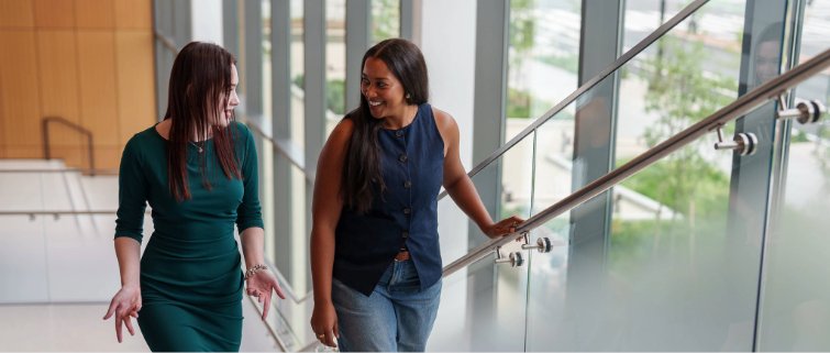 SCS interior with students