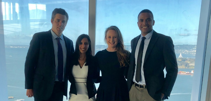 Real Estate Students at SF Tower