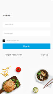 inloggen mymeal logistics app