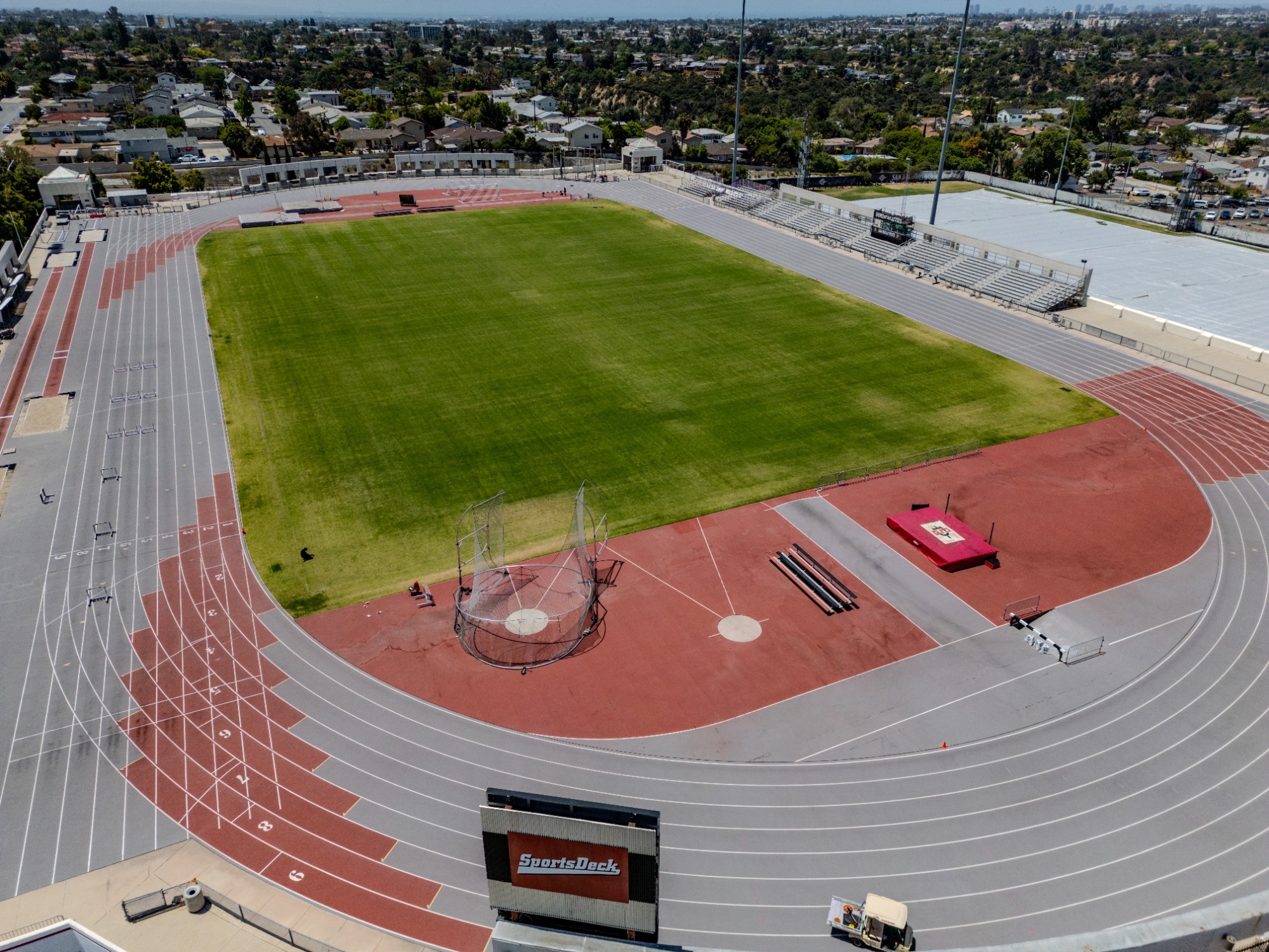 SDSU Sports Deck Aerial Shot