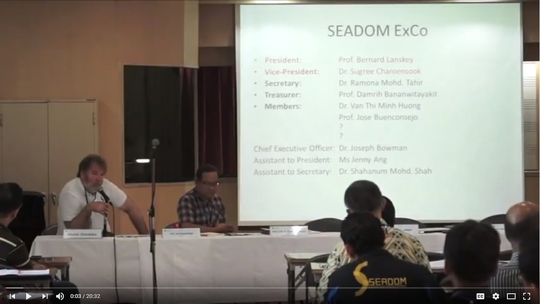 SEADOM Association Meeting 2014 Part_01 2/4