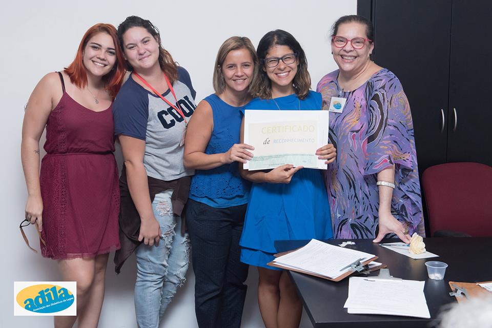 Equipe associação de diabéticos da lagoa 