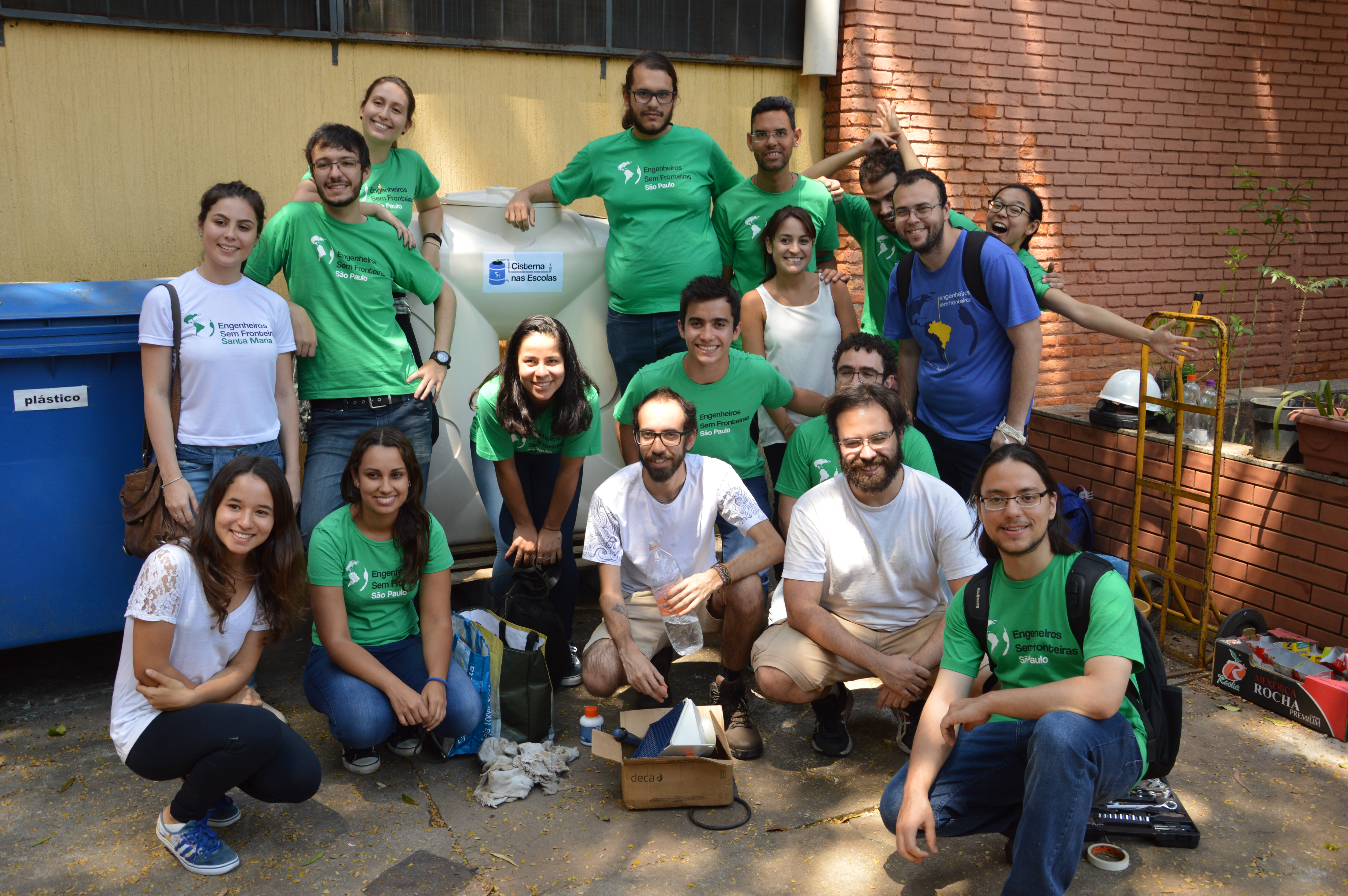 Equipe  Engenheiros sem Fronteiras - Núcleo São Paulo