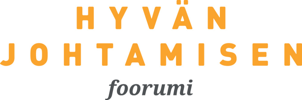 Hyvän johtamisen foorumin logo