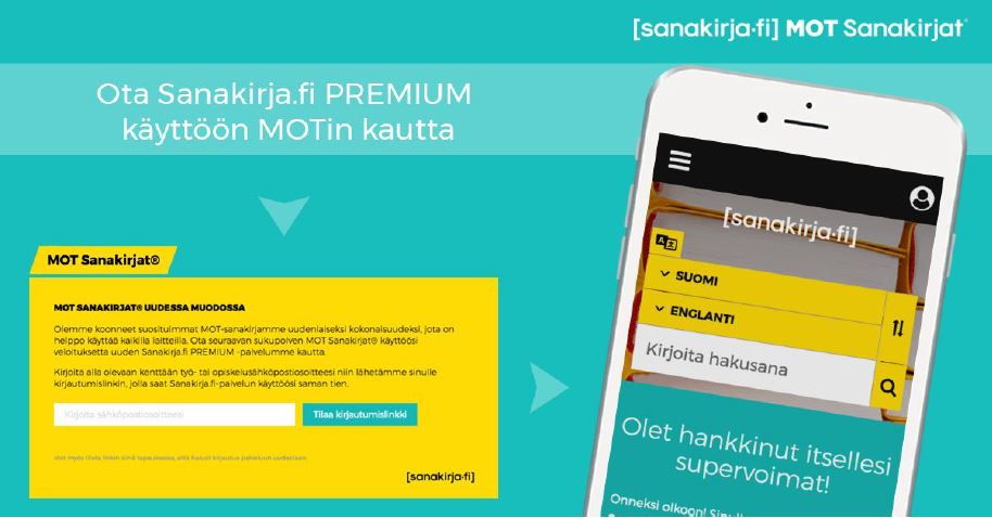 Sanakirja.fi -palvelun käyttöönottoohjeet