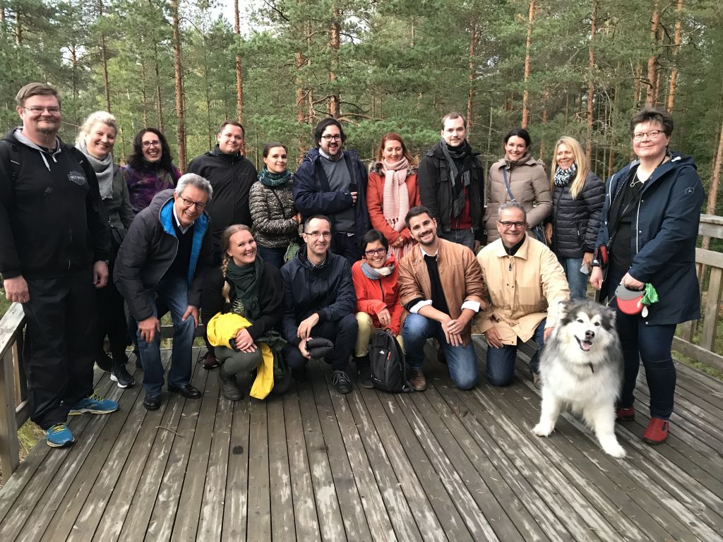 Finnish dinner dresscode: outdoors