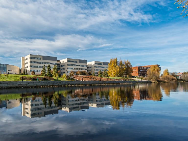 SeAMK Campus on river Seinäjoki.