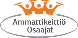 Ammattikeittiöosaajien logo.