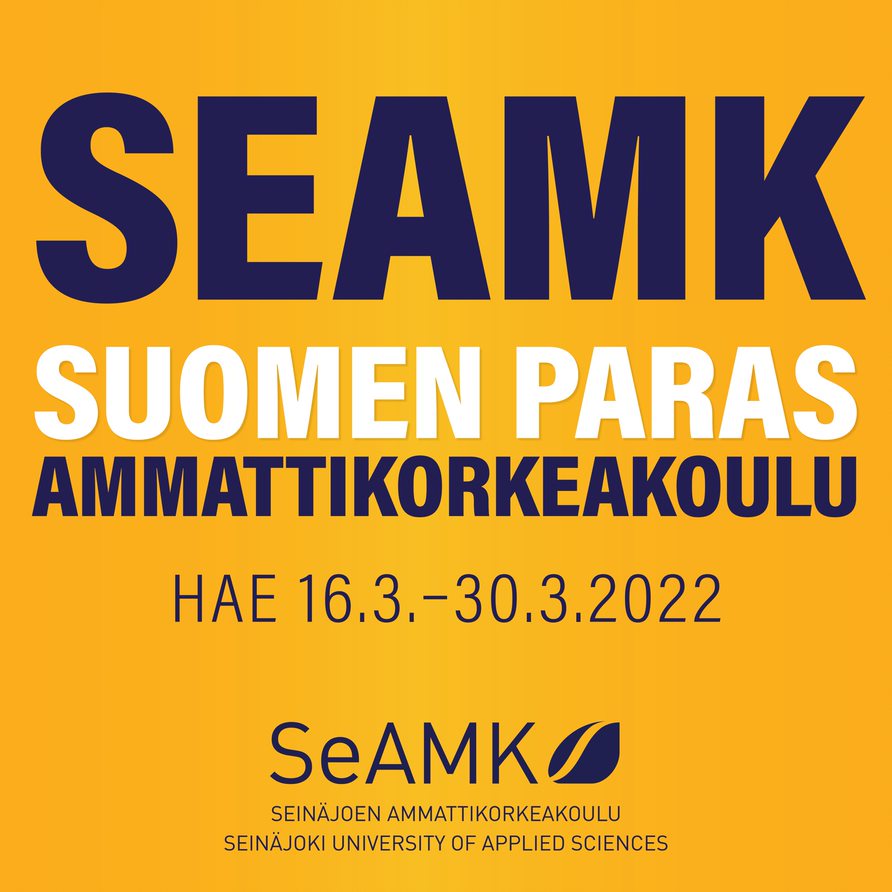 Valmistuneet opiskelijat arvioivat SeAMKin toistamiseen Suomen parhaaksi  ammattikorkeakouluksi 