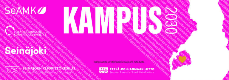 Kampus 2030 logopalkki