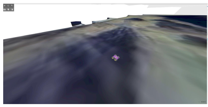 Teleporting the rover to an arbitrary pose on the map via the set_pose service