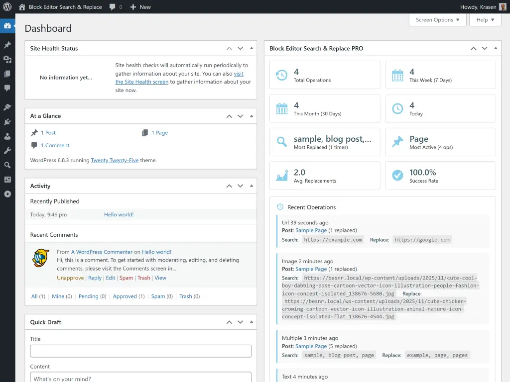 Feature Screenshot Image